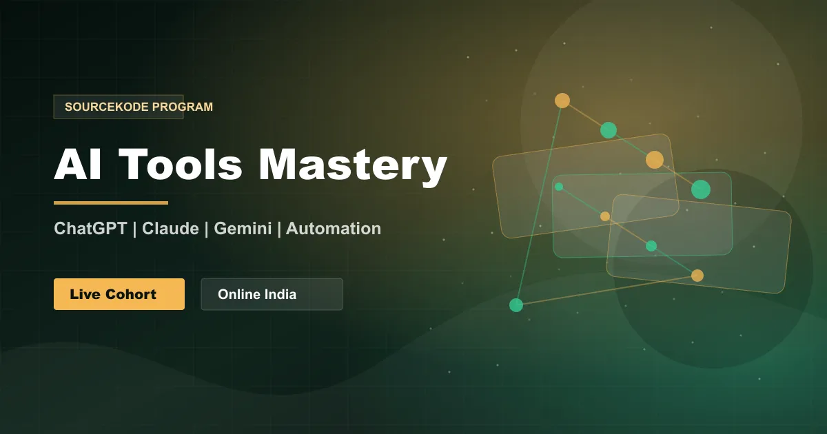 AI Tools Mastery Training - SourceKode