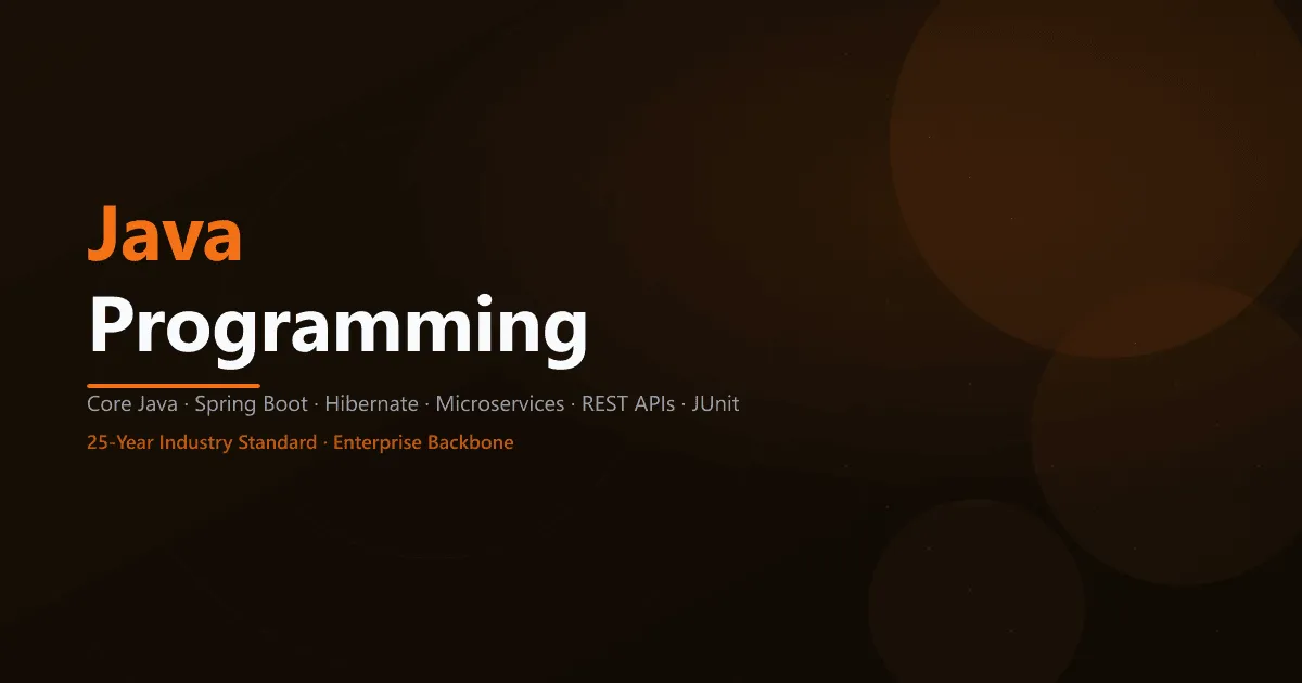 Java Programming Training - SourceKode