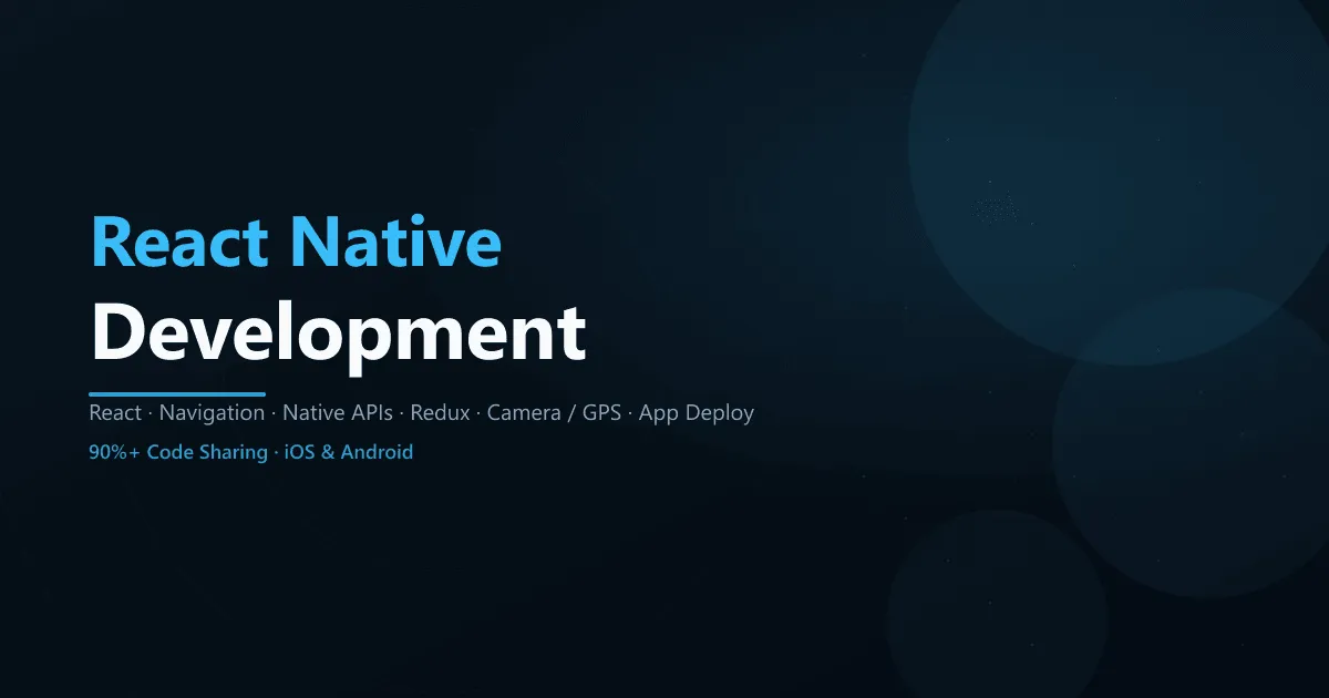 React Native Training - SourceKode